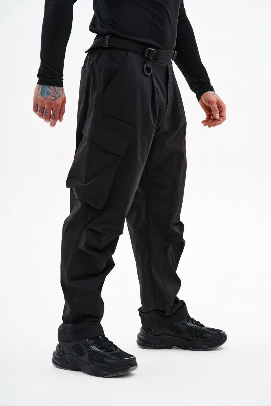 Hose mit geradem Schnitt aus Nylon "Hado"