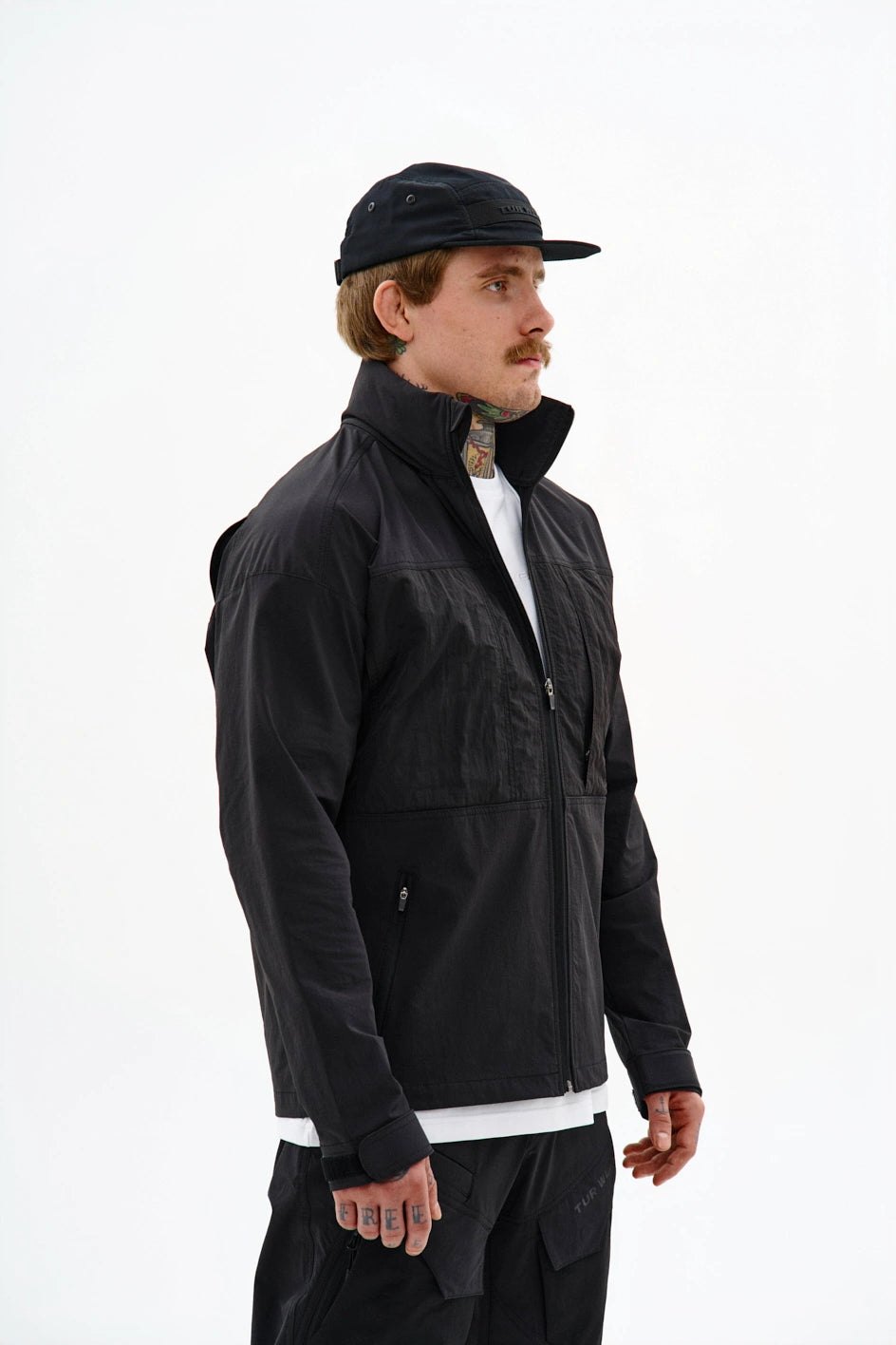 Nylonhemd mit aufgesetzten Taschen "Warrior"
