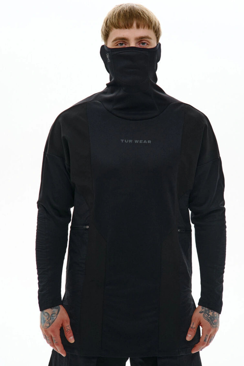 Longsleeve z kominem "Smoke"