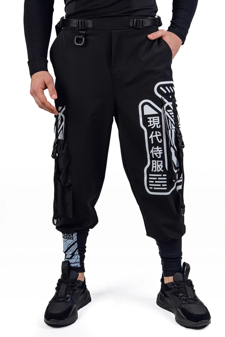 Hosen mit Prints „Yoshida”