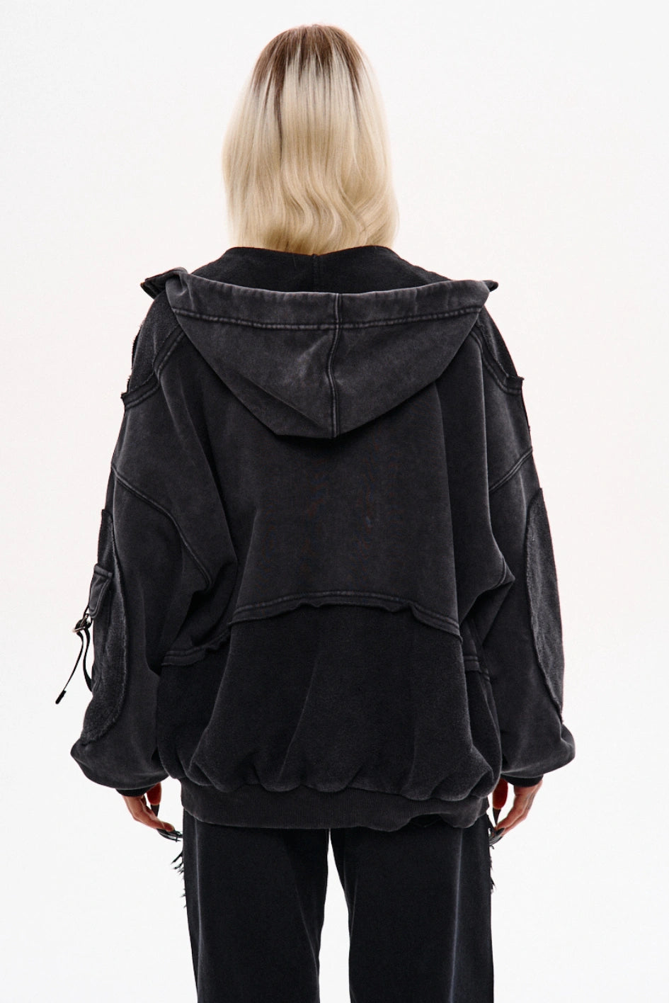 Oversized Zip Hoodie NCTRNL “Stillstone” 