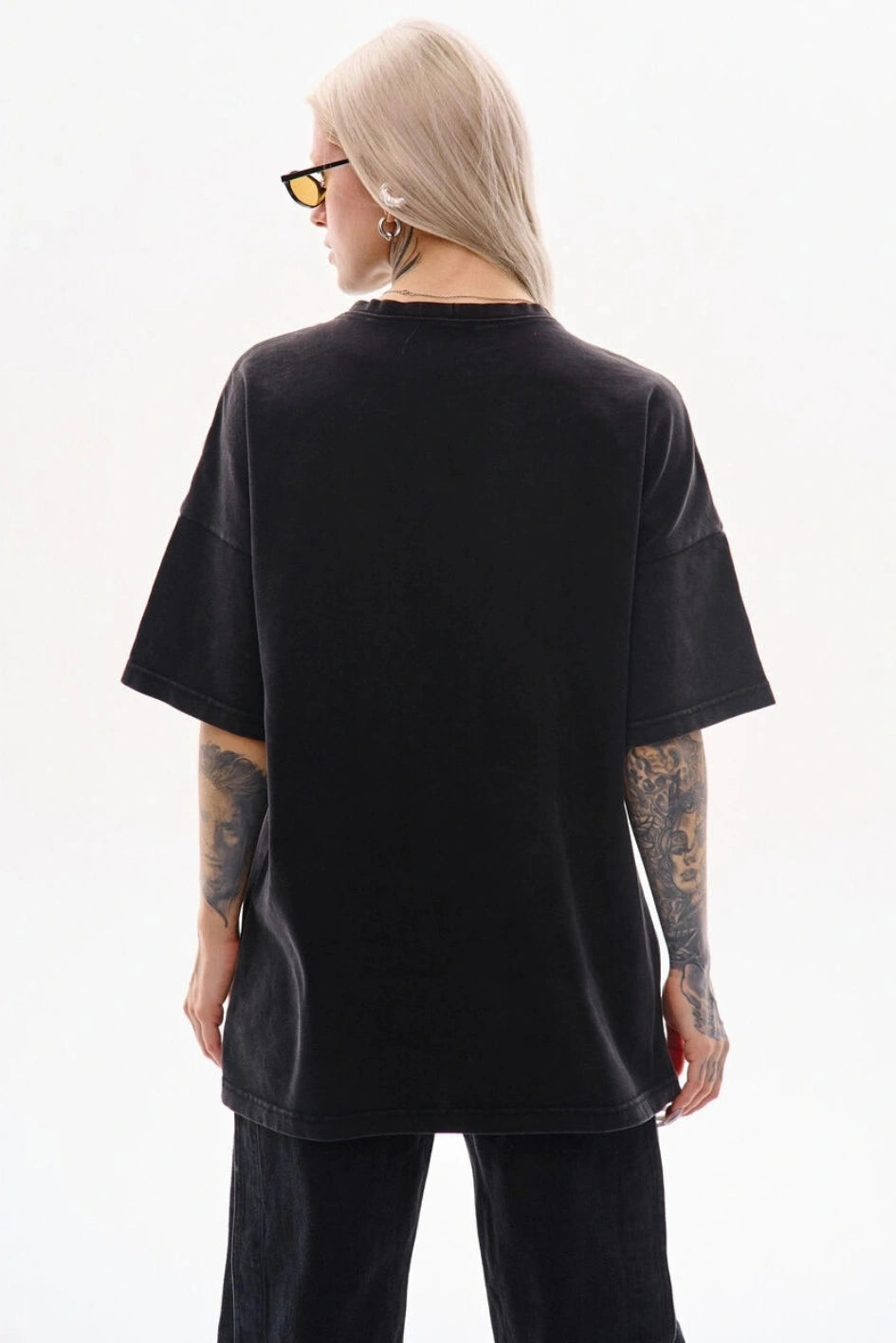 Oversize-T-Shirt mit Washed-Effekt „Angel”