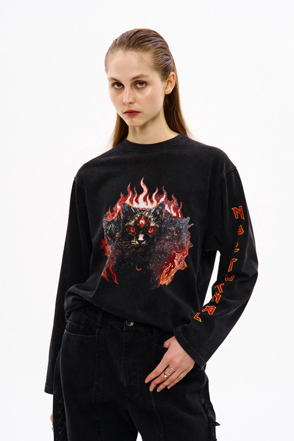Longsleeve NCTRNL „Metal Cat”