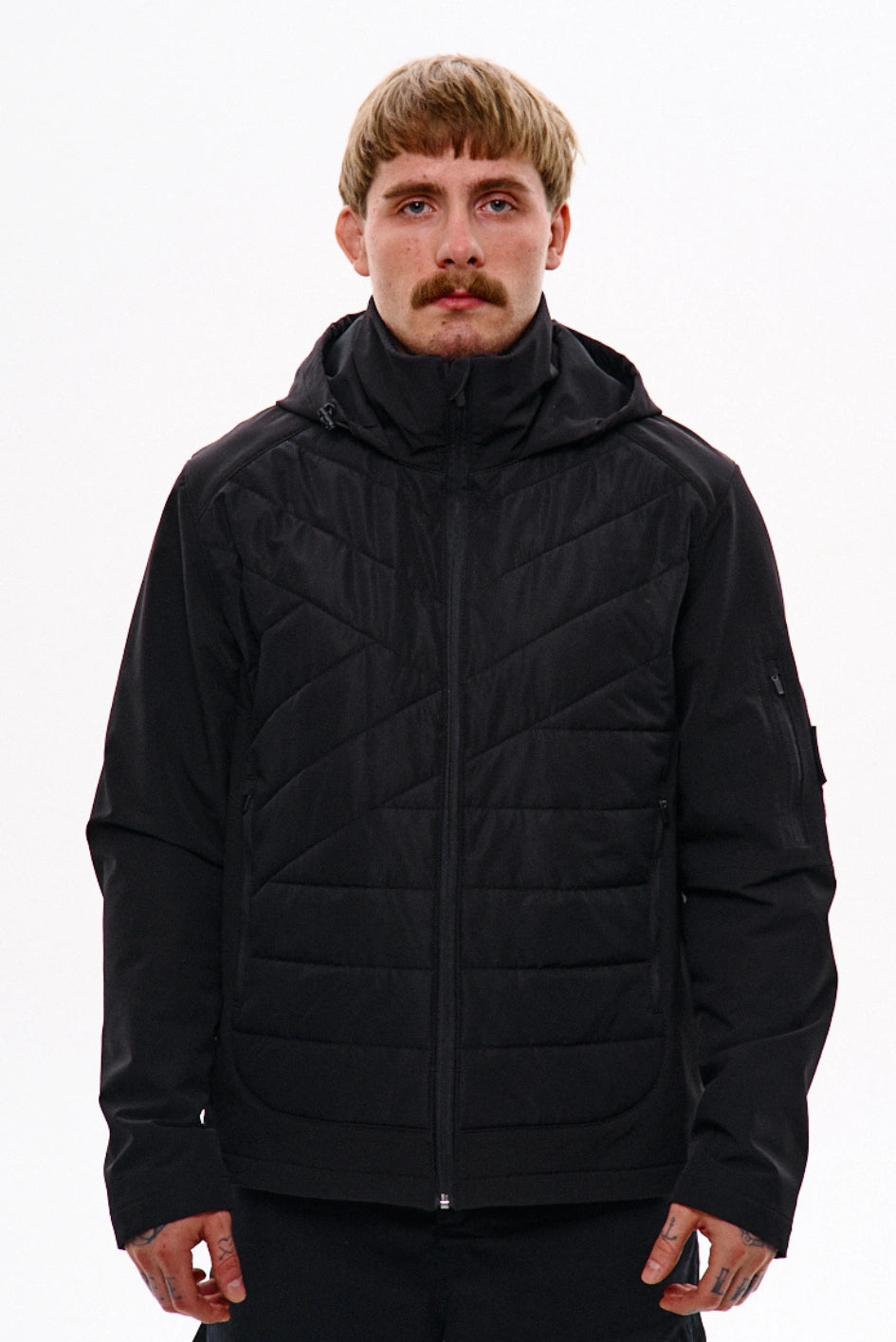 Mid-season jacket with microfleece "Warrior"
