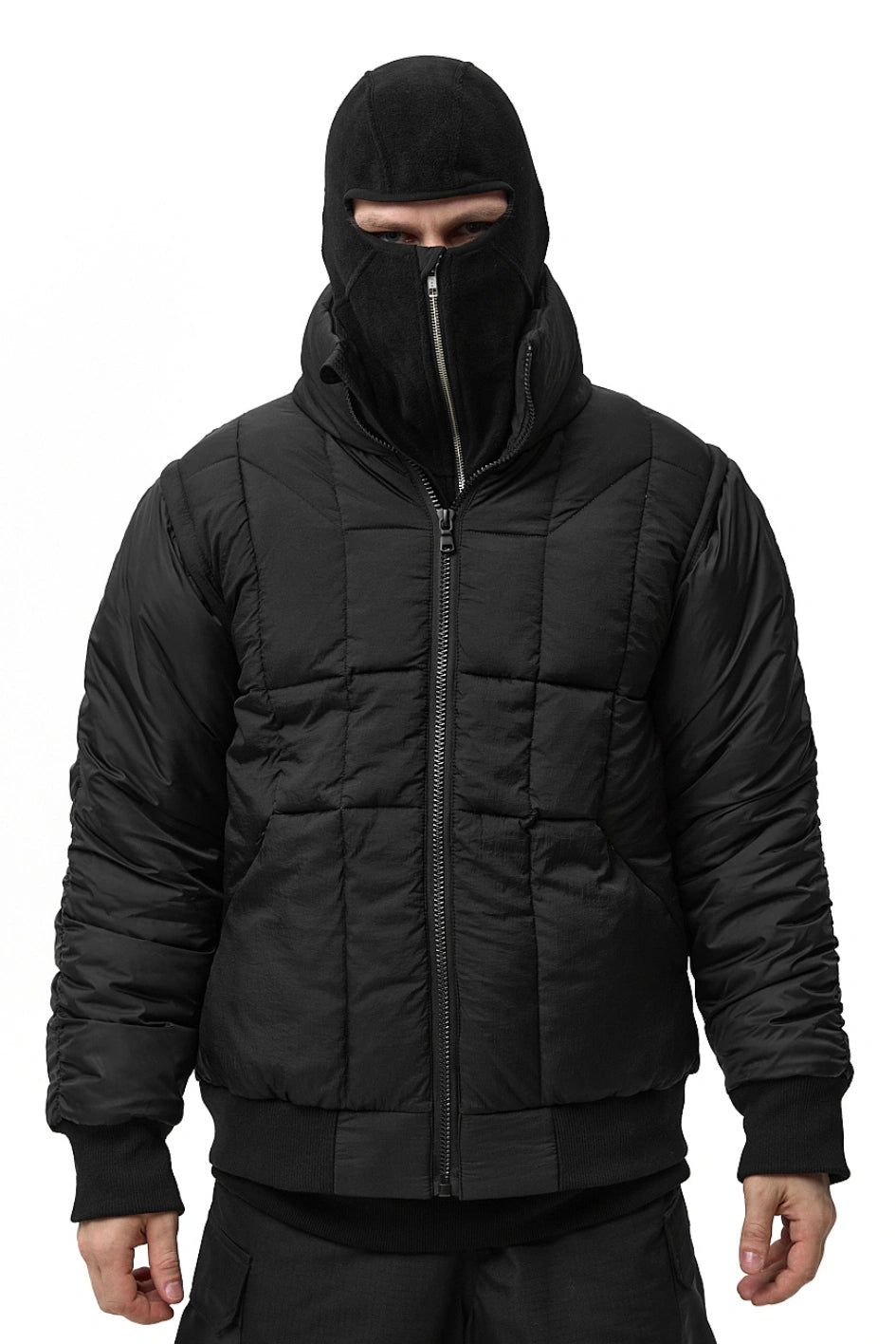 Mid-season transformer jacket "Metamorph"