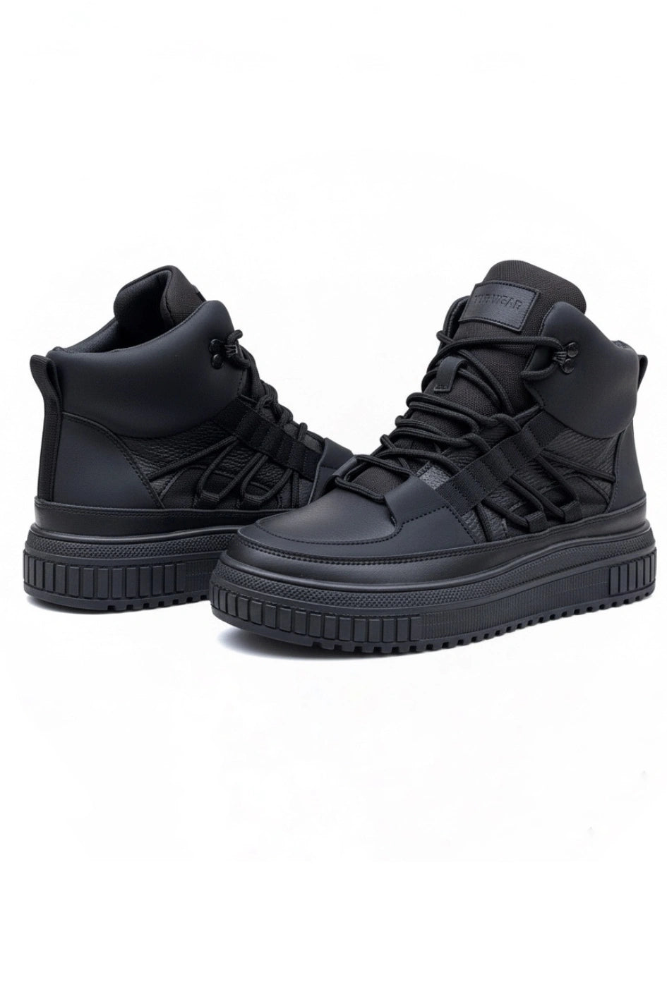 Wysokie buty sportowe z naturalnej skóry „Kegutsu”