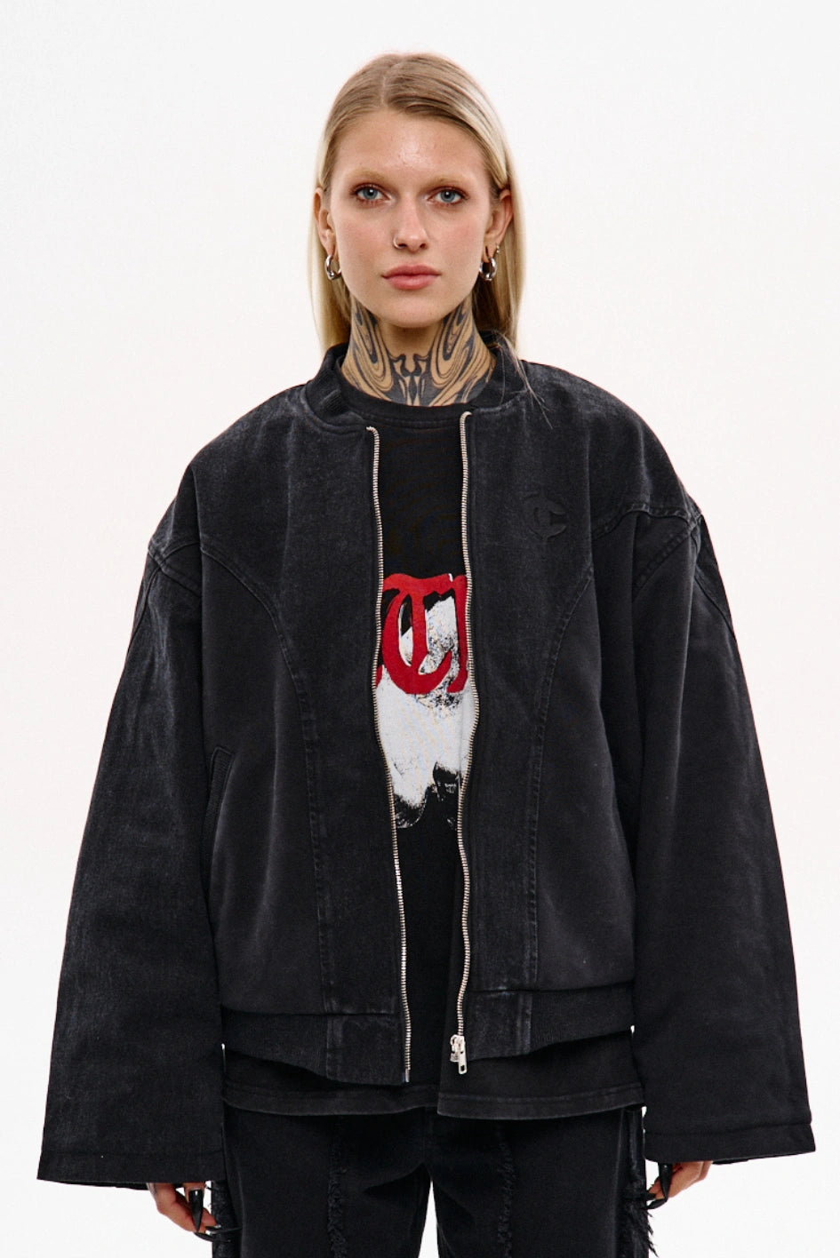 Bomber NCTRNL z denimu „Vixen”