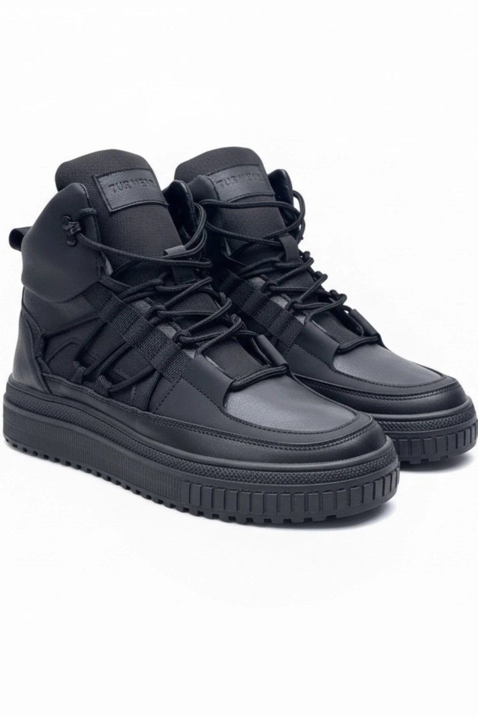 Wysokie buty sportowe z naturalnej skóry „Kegutsu”