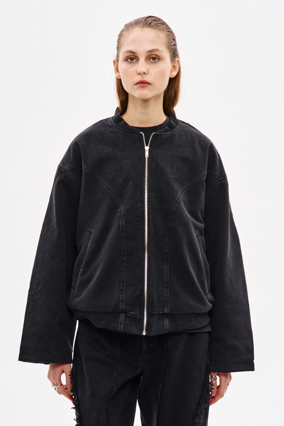 Denim-Bomberjacke NCTRNL „Vixen”