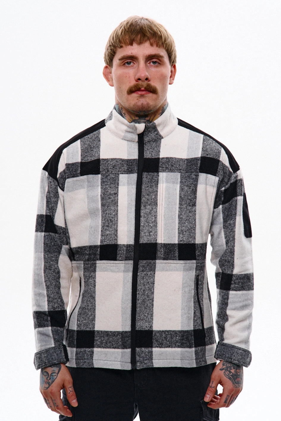 Flannel checkered shirt "Warrior"