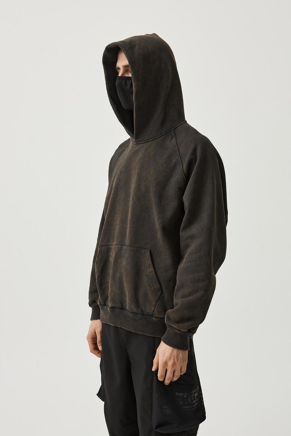 Hoodie mit Wascheffekt