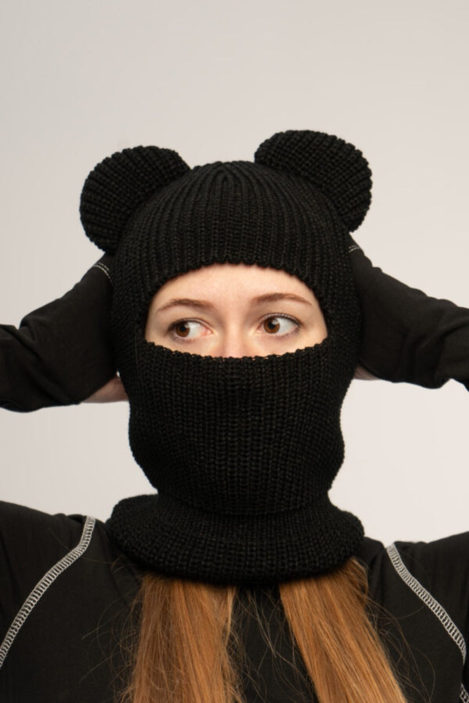Balaclava mit Ohren „Bear“
