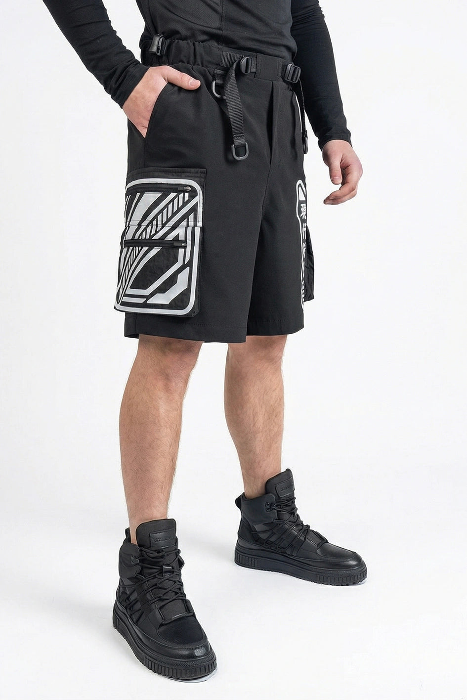 Shorts mit Prints „Sapporo”