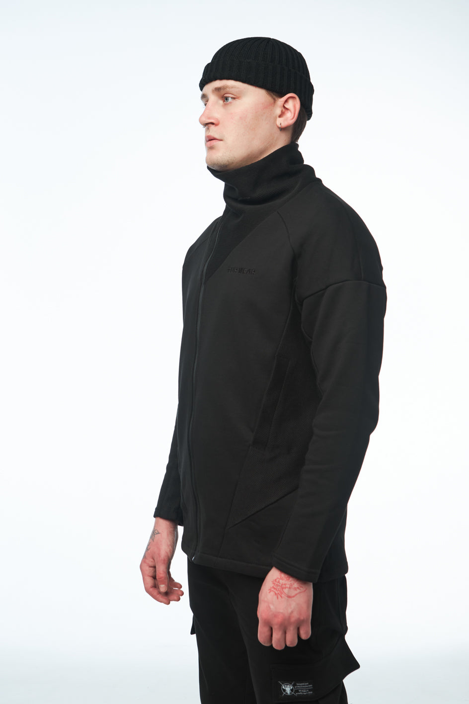 Sweatshirt mit hohem Kragen „SM-2409“